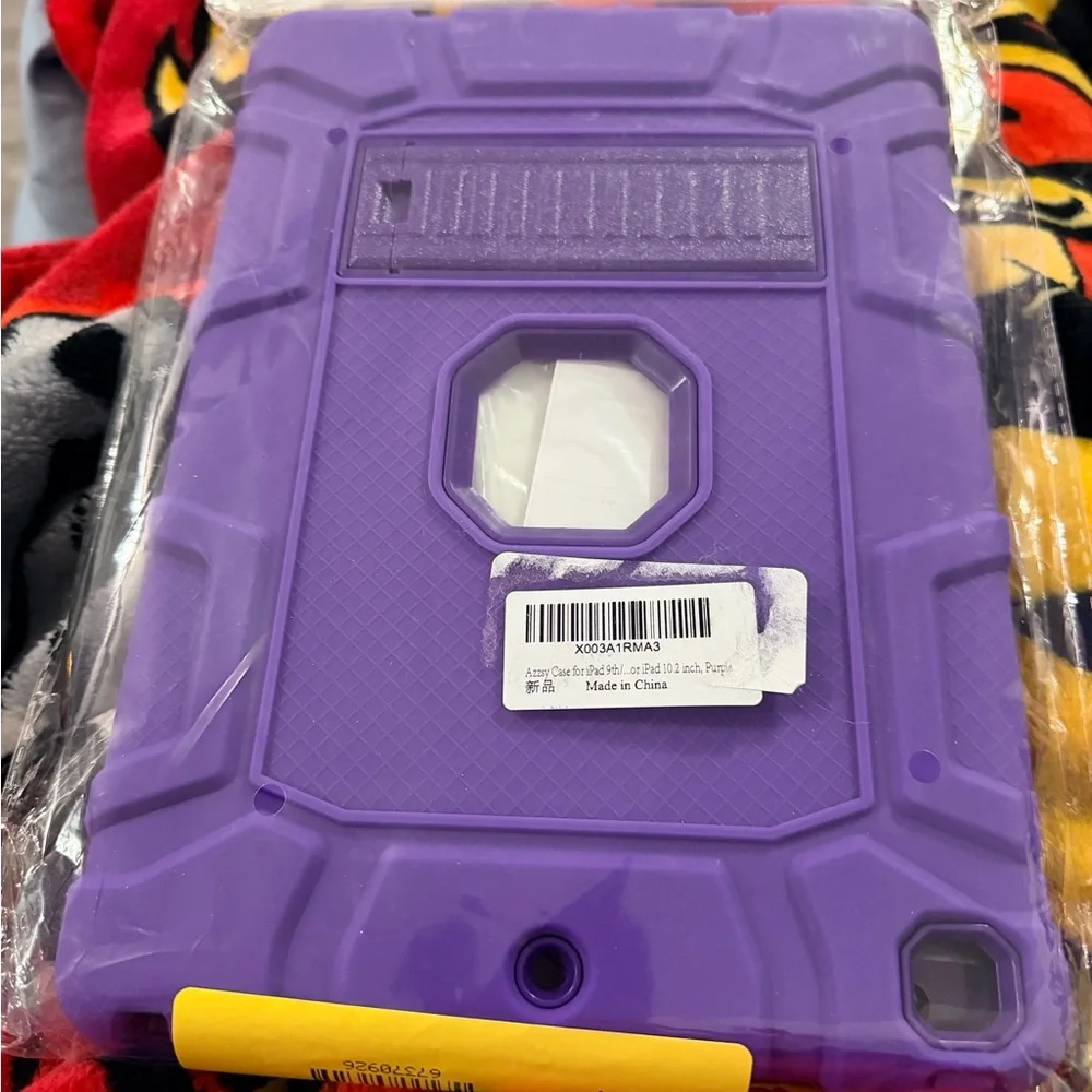 Purple iPad 10.2 Tablet Case for Kids Heavyduty